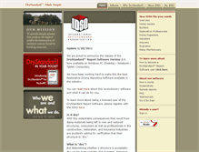 Tablet Screenshot of drystandard.org